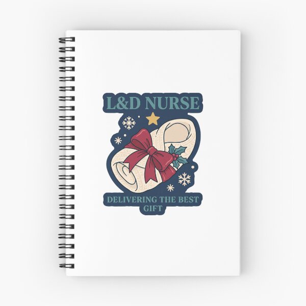 Item preview, L&D Nurse Delivering the Best Gift - Christmas designed and sold by TheCalmEdit.