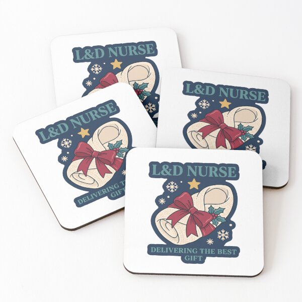 Item preview, L&D Nurse Delivering the Best Gift - Christmas designed and sold by TheCalmEdit.