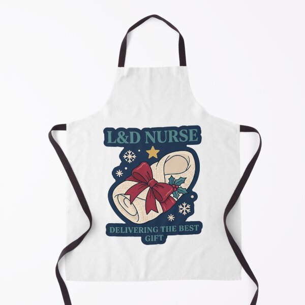 Item preview, L&D Nurse Delivering the Best Gift - Christmas designed and sold by TheCalmEdit.