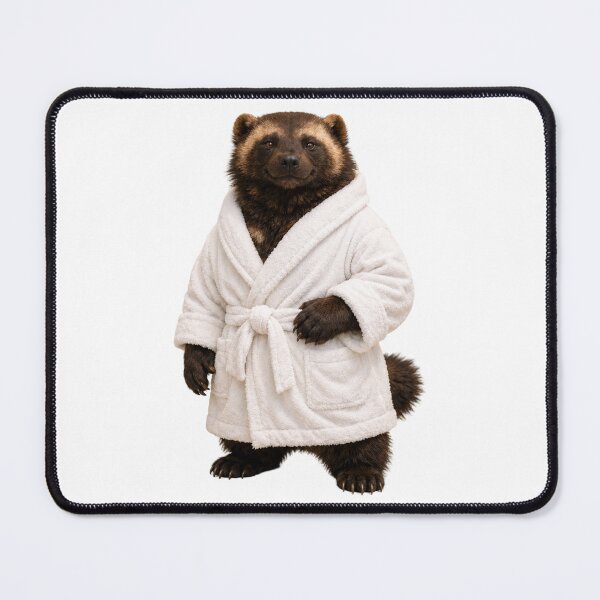 Item preview, Wolverine Fluffy Bathrobe designed and sold by Sillytoe.