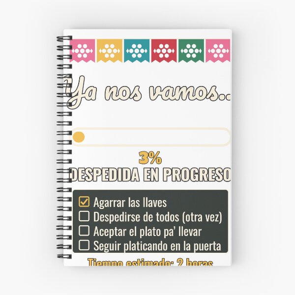 Item preview, Ya Nos Vamos Mexican Goodbye Loading Bar Funny Shirt designed and sold by UncleIroh2.