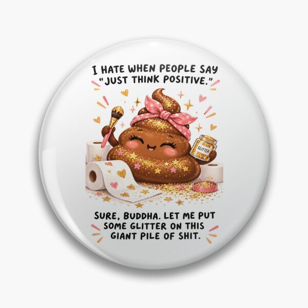 Item preview, Funny Encouragement Card | Toxic Positivity Joke | Rude Humor designed and sold by Aesthetic-Avenue.
