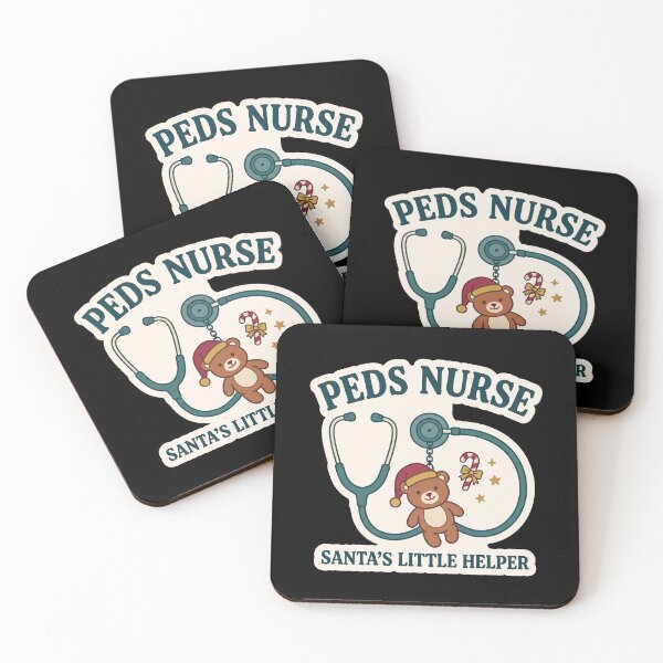 Item preview, Peds Nurse Santa's Favorite Helper - Teddy Bear designed and sold by TheCalmEdit.