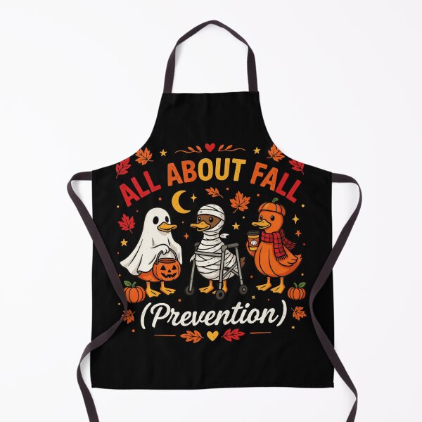 Item preview, All About Fall Prevention Funny Healthcare Halloween Ducks Pumpkin Coffee designed and sold by Zizo-DR44.