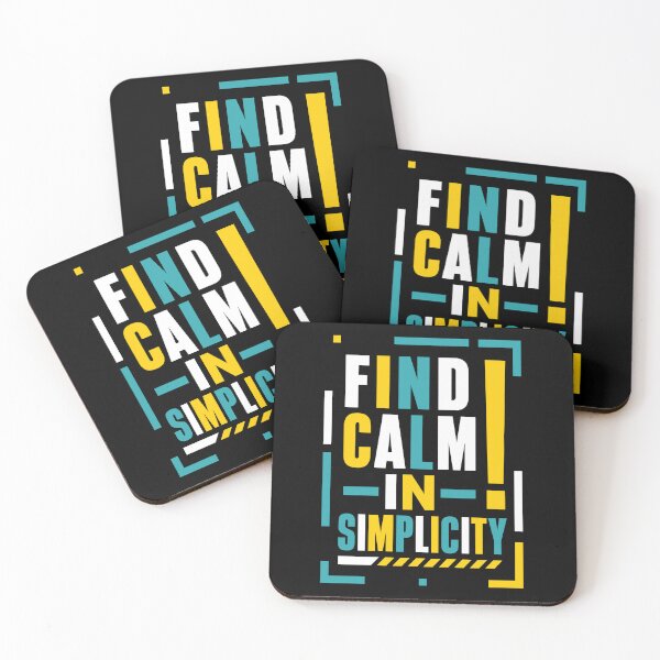 Item preview, Find Calm In Simplicity designed and sold by rejowan-arts.