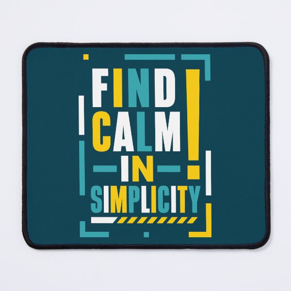 Item preview, Find Calm In Simplicity designed and sold by rejowan-arts.