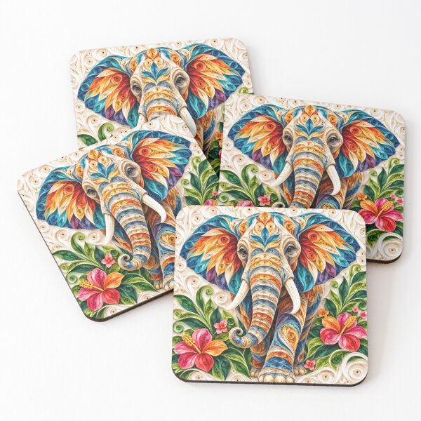 Item preview, Fantasy Elephant designed and sold by Elisabeth Lucas.