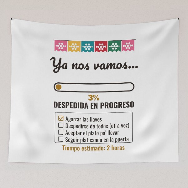 Item preview, Ya Nos Vamos Mexican Goodbye Shirt (Light Shirt Version) designed and sold by UncleIroh2.