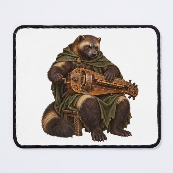Item preview, Wolverine with a Carved Hurdy-Gurdy designed and sold by Mono.fi Studios.