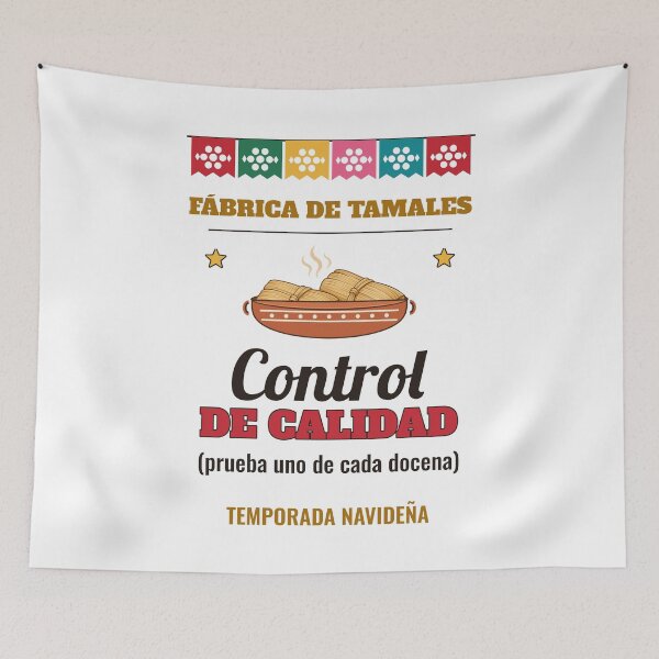 Item preview, Control de Calidad Tamalada Shirt (Light Shirt Version) designed and sold by UncleIroh2.