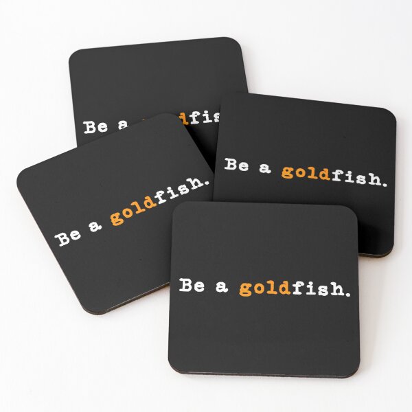 Item preview, Ted Lasso Be A Goldfish Funny Quotes designed and sold by SaturnClub.