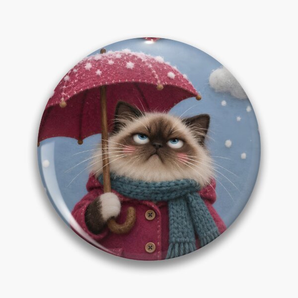 Item preview, Funny Grumpy Cat Let It Snow Somewhere Else designed and sold by larisscreative.
