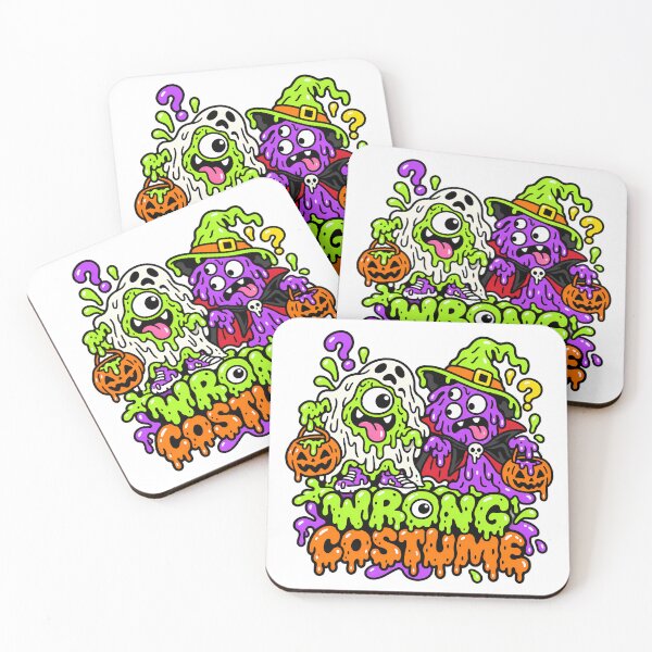 Item preview, Wrong Costume Funny Halloween Monster Friends designed and sold by Thai Vibe Studio.