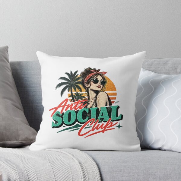 Item preview, Anti Social Clique Graphic Design for Introverts and Social Rebels LIMITED EDITION designed and sold by Rizwan Hoosain_Merch.
