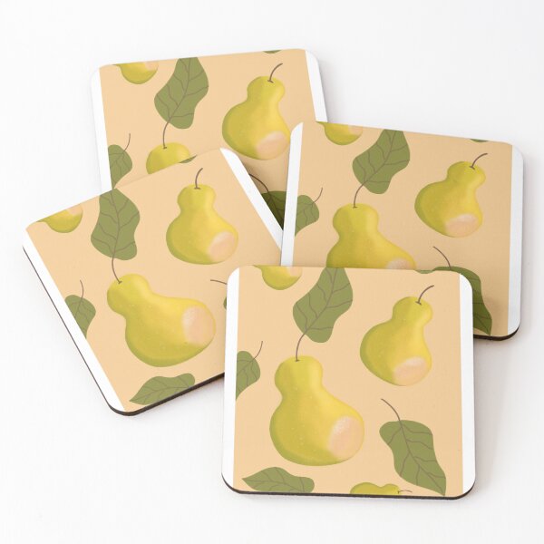 Item preview, Sweet Autumn Pear Fruit Illustration designed and sold by cozykeiclub.