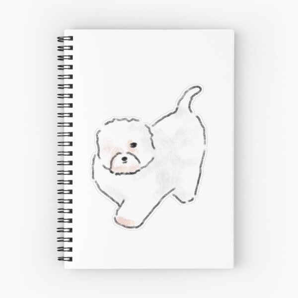 Item preview, Happy Fluffy Bichon Frise Puppy designed and sold by raun.draw.