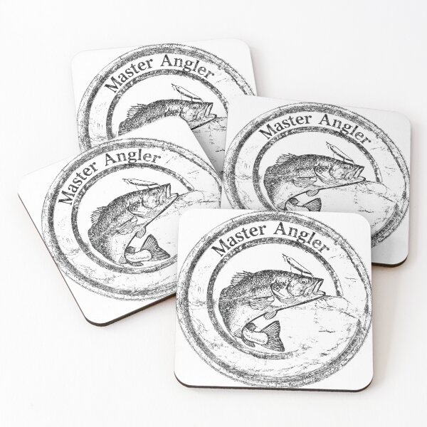 Item preview, Vintage Largemouth Bass Fishing Club Retro Angler Outdoor Badge designed and sold by pietini.