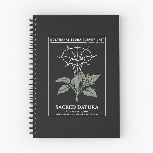 Item preview, Nocturnal Flora Survey Unit Sacred Datura designed and sold by SplashTastic.