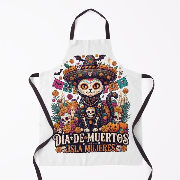 Item preview, Dia de muertos gato con sombrero mexico designed and sold by JosefinaDesigns.