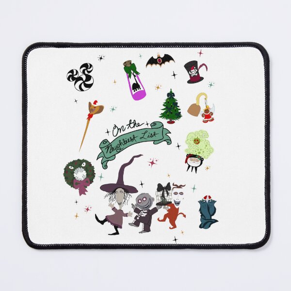 Item preview, On the Naughtiest List - Holiday Disney Villains designed and sold by Adventure Girls Studio.