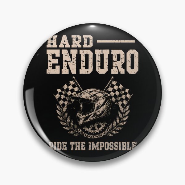 Item preview, Hard Enduro Ride The Impossible Vintage Style Design Extreme Motorcycle Motorsport  designed and sold by Jt41.