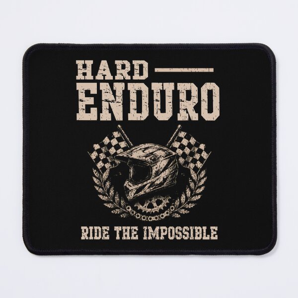 Item preview, Hard Enduro Ride The Impossible Vintage Style Design Extreme Motorcycle Motorsport designed and sold by Jt41.