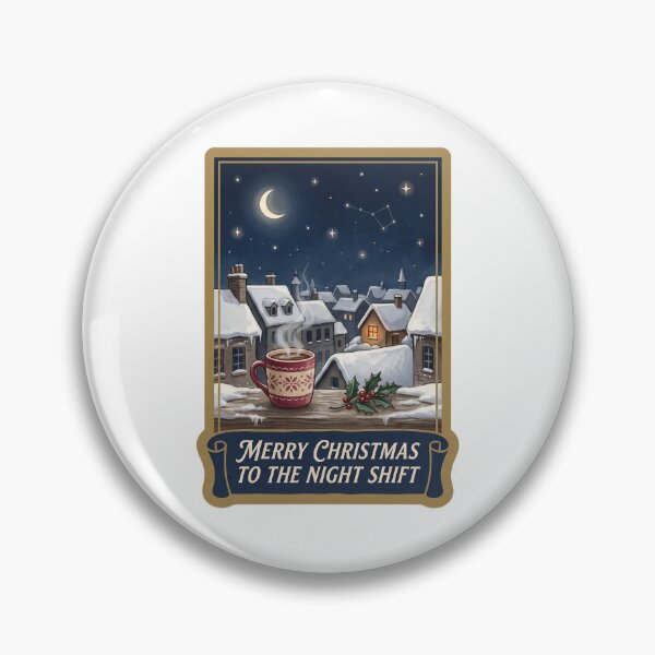 Item preview, Merry Christmas to the Night Shift - Nurse Card designed and sold by TheCalmEdit.