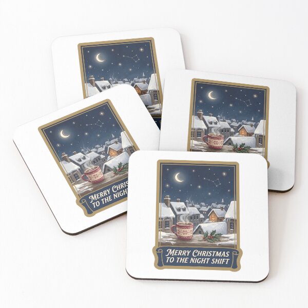 Item preview, Merry Christmas to the Night Shift - Nurse Card designed and sold by TheCalmEdit.