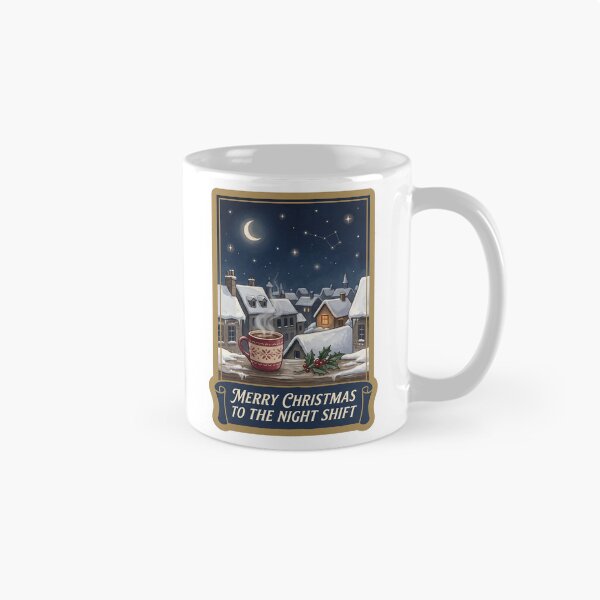 Item preview, Merry Christmas to the Night Shift - Nurse Card designed and sold by TheCalmEdit.