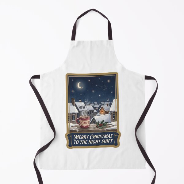 Item preview, Merry Christmas to the Night Shift - Nurse Card designed and sold by TheCalmEdit.