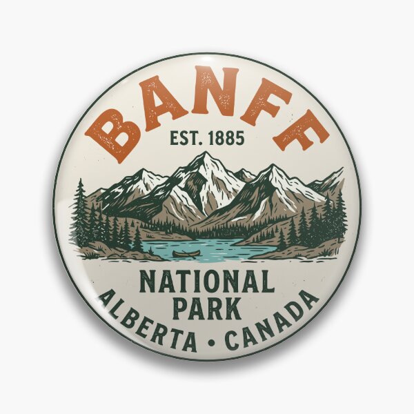 Item preview, Banff National Park Vintage Mountain  designed and sold by Digital Art Works  Hub.