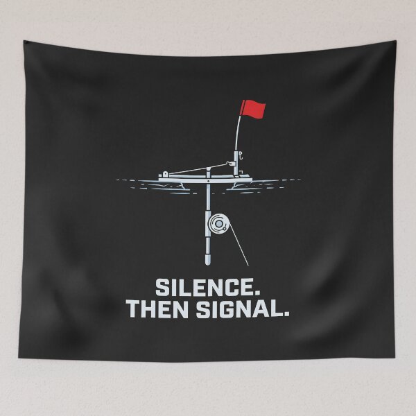 Item preview, Ice Fishing Tip Up Silence Then Signal designed and sold by SplashTastic.