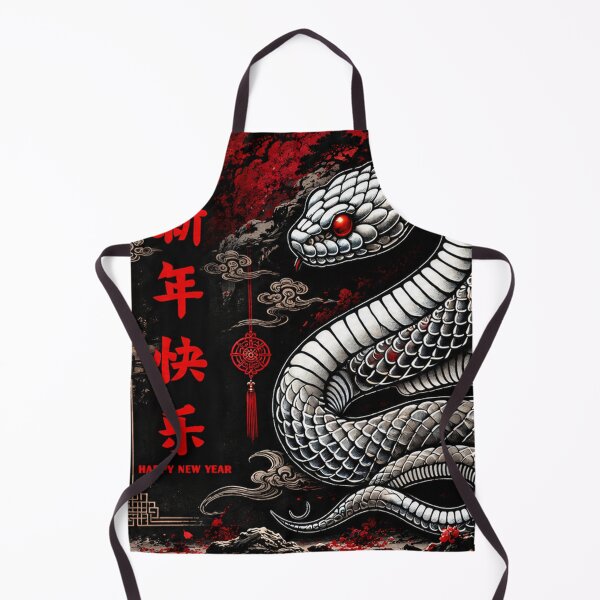 Item preview, Year of the Snake 2025 | Chinese Lunar New Year Silver Serpent designed and sold by Fei Long Design Hub.