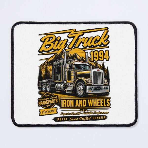 Item preview, Big Truck Illustration for Heavy Duty Vehicle Enthusiasts ⭐⭐⭐⭐⭐ designed and sold by CatGoesBoom.
