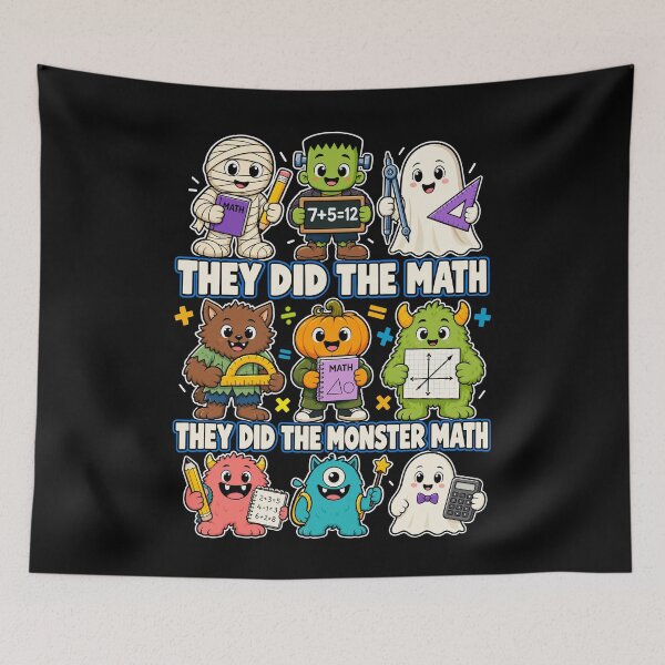 Item preview, Monster Math Halloween Teacher Classroom Design designed and sold by stmpdwrld.