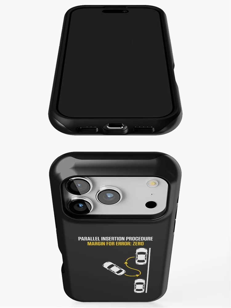 Thumbnail 3 of 4, iPhone Case, Parallel Insertion Procedure Driving Humor designed and sold by SplashTastic.