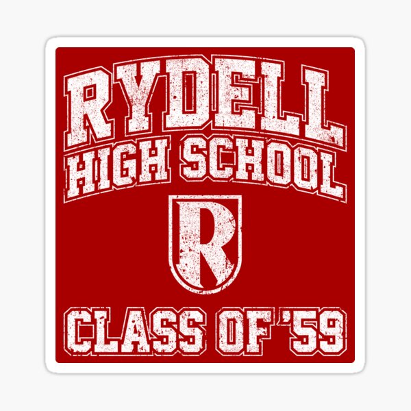 Vista previa del artículo con la obra «Clase '59 de la escuela secundaria Rydell (Grease)», diseñado y vendido por huckblade.