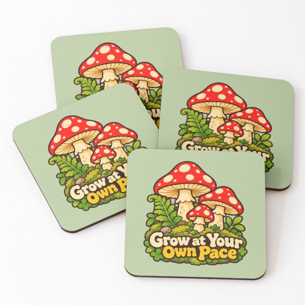 Item preview, Grow at Your Own Pace Mushrooms designed and sold by LV-creator.