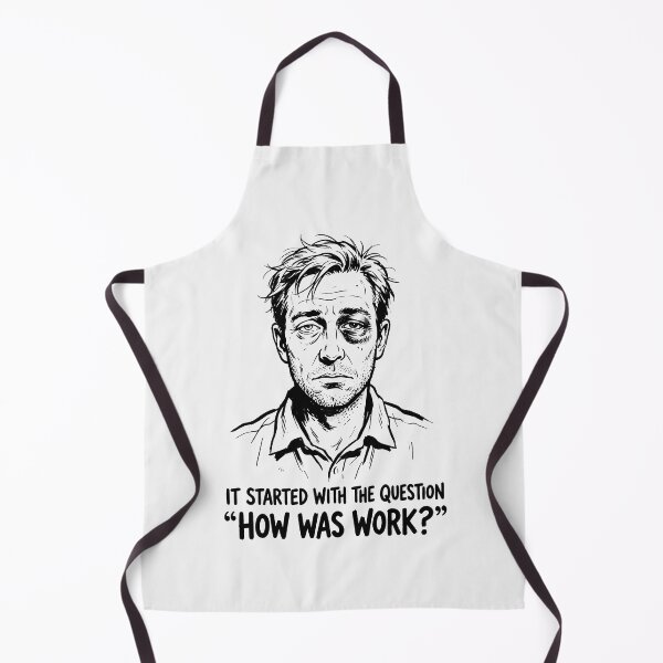 Item preview, How Was Work Man With Black Eye designed and sold by SplashTastic.