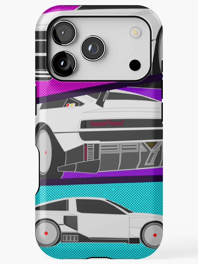 Thumbnail 1 of 4, iPhone Case, Retro Racer designed and sold by Avida2c.