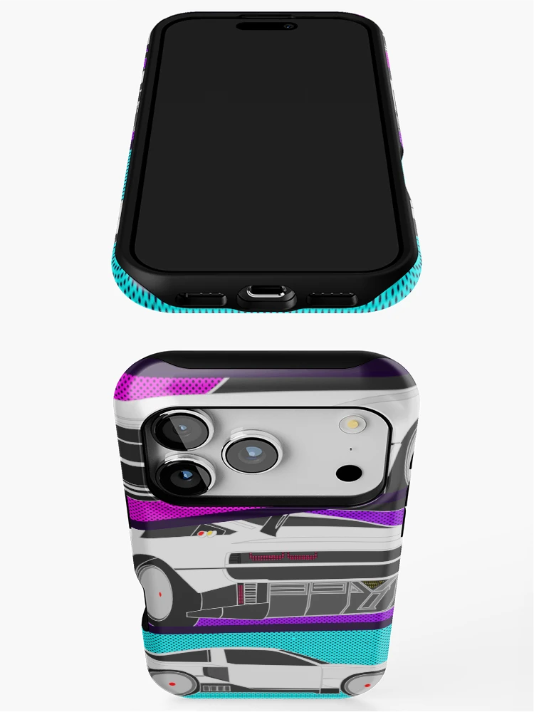 Thumbnail 3 of 4, iPhone Case, Retro Racer designed and sold by Avida2c.