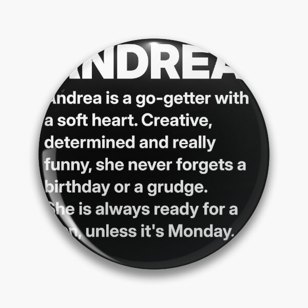 Item preview, Andrea Name Funny Personalized Gift for Her designed and sold by Mygoodees.