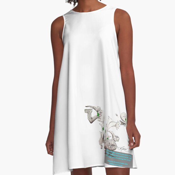 JAGO NASA By: Roberto Enamorado aka Robertoinlove A-Line Dress