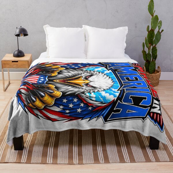 Item preview, Made in America Bald Eagle – Patriotic USA Red White Blue American Pride Design designed and sold by WLHmedia.com .