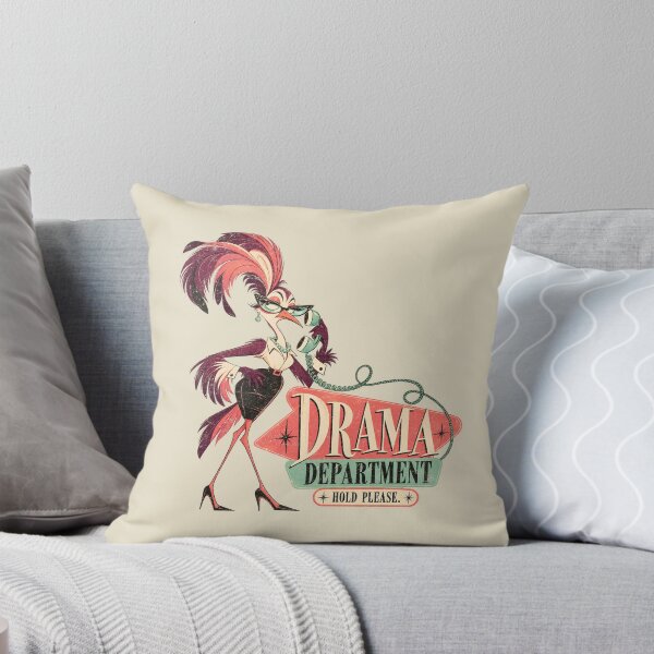 Item preview, Drama Department Hold Please – Retro Secretary Bird designed and sold by AwesomeBeyondLimits.