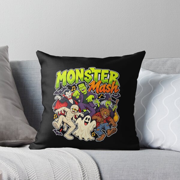 Item preview, Monster Mash Halloween Classic Monsters Retro Party Design designed and sold by stmpdwrld.
