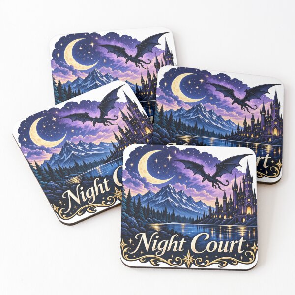 Item preview, ACOTAR Castle with Dragon designed and sold by vectcd.