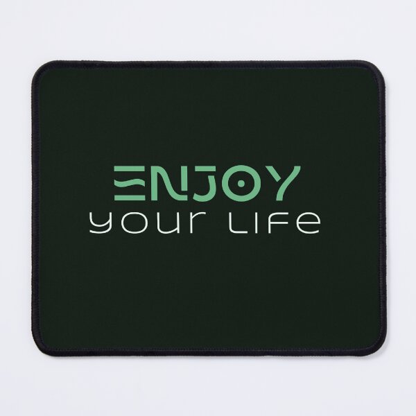 Item preview, Minimalist Typographic (Enjoy your life) text designed and sold by HHKArtAndDesign.