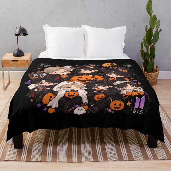 Item preview, BTS Halloween Chibi Stickers – Cute Spooky Bangtan Boys designed and sold by JTitli.