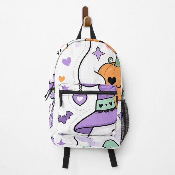 Item preview, Cute Kawaii Ghost with Pumpkin and Witch Hat – Spooky Cute Halloween designed and sold by MFMart.